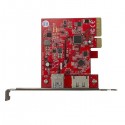 StarTech.com 2-Port USB 3.1 (10Gbps) and eSATA PCIe Card - 1x USB-A and 1x eSATA