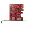 StarTech.com 2-Port USB 3.1 (10Gbps) and eSATA PCIe Card - 1x USB-A and 1x eSATA