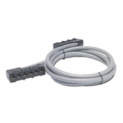 APC 13ft Cat5e UTP, 6x RJ-45 - 6x RJ-45 3.96m Cat5e U/UTP (UTP) Grey networking cable