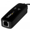 StarTech.com 56K USB Dial-up and Fax Modem - V.92 - External - Hardware Based