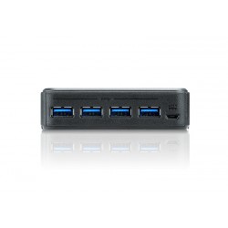 Aten US234 USB 3.0 (3.1 Gen 1) Type-B 5000Mbit/s Black interface hub