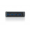 Aten US234 USB 3.0 (3.1 Gen 1) Type-B 5000Mbit/s Black interface hub