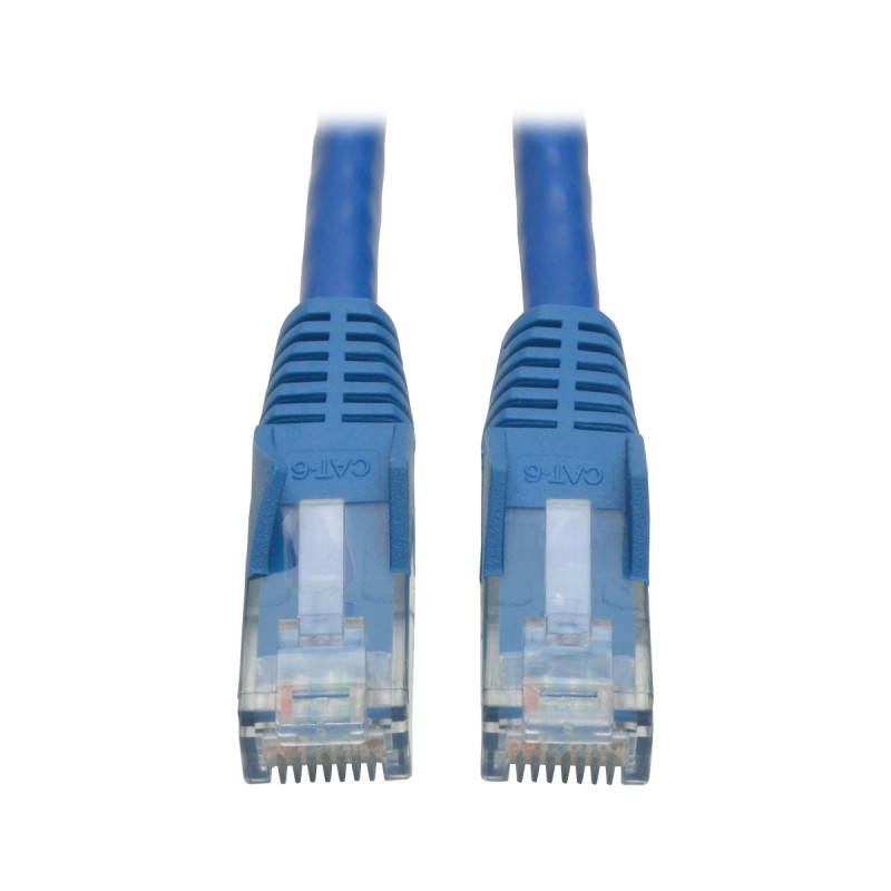 Tripp Lite Cat6 Gigabit Snagless Molded Patch Cable (RJ45 M/M) - Blue, 20-ft.