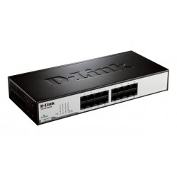 D-Link DES-1016D Unmanaged network switch Fast Ethernet (10/100) Black
