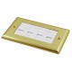 Doublegang Metal Faceplate with 4 Cat5e UTP Modules