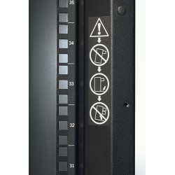 APC NetShelter SX 48U 1363.64kg Black rack