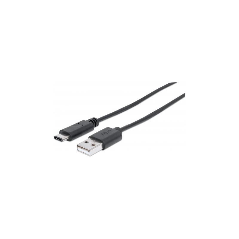 Manhattan 1m, USB 2.0-A/USB-C