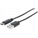 Manhattan 1m, USB 2.0-A/USB-C