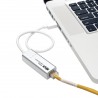Tripp Lite USB 3.0 SuperSpeed to Gigabit Ethernet NIC Network Adapter, 10/100/1000, Plug and Play, Aluminum