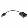 Tripp Lite P134-06N-DVI-V2 Display Port DVI-I Black cable interface/gender adapter