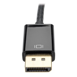 Tripp Lite P134-06N-DVI-V2 Display Port DVI-I Black cable interface/gender adapter