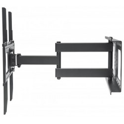 Manhattan 461252 55" Black flat panel wall mount