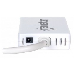 Manhattan 507578 USB 3.0 (3.1 Gen 1) Type-A 5000Mbit/s White interface hub
