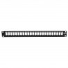Tripp Lite 24-Port 1U Rack-Mount Shielded Blank Keystone/Multimedia Patch Panel, RJ45 Ethernet, USB, HDMI, Cat5e/6