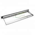 Tripp Lite 24-Port 1U Rack-Mount Shielded Blank Keystone/Multimedia Patch Panel, RJ45 Ethernet, USB, HDMI, Cat5e/6