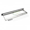 Tripp Lite 24-Port 1U Rack-Mount Shielded Blank Keystone/Multimedia Patch Panel, RJ45 Ethernet, USB, HDMI, Cat5e/6