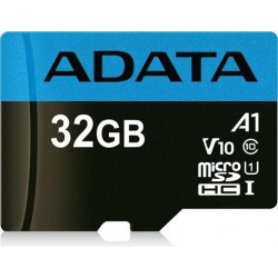 ADATA 32GB, microSDHC, Class 10 32GB MicroSDHC UHS-I Class 10 memory card