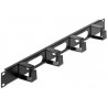 Intellinet 19" Cable Management Panel 1U