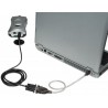 Manhattan 0.45m, USB/Serial USB DB9 Silver cable interface/gender adapter