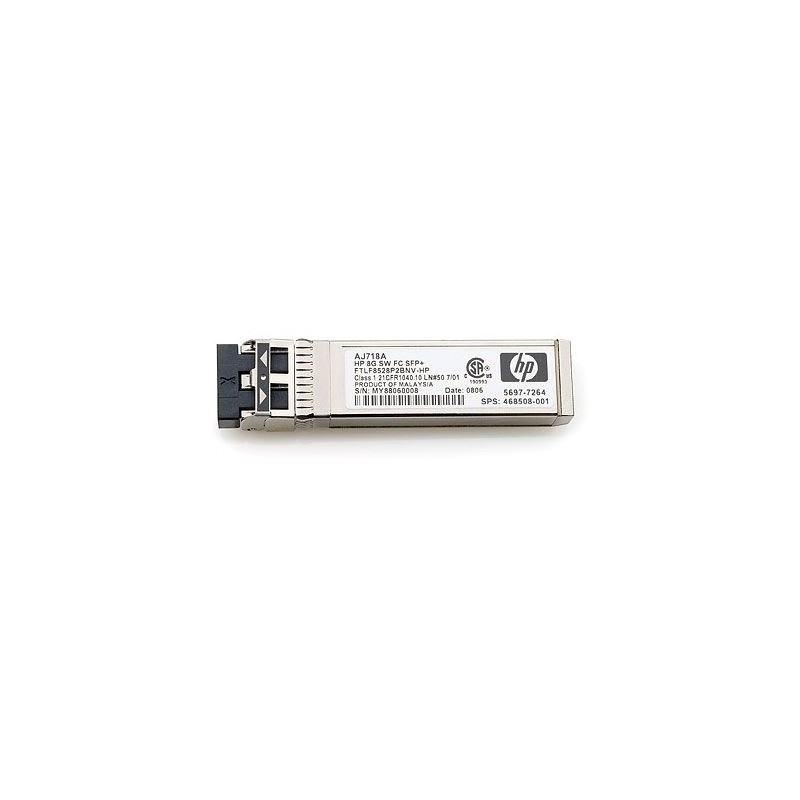 HP StorageWorks 8Gb Short Wave Fibre Channel SFP+ 1 Pack