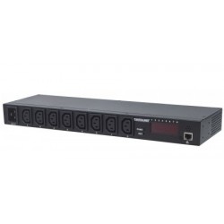 Intellinet 163682 8AC outlet(s) Black power distribution unit (PDU)