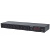 Intellinet 163682 8AC outlet(s) Black power distribution unit (PDU)