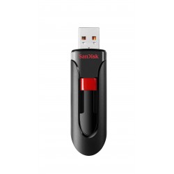 Sandisk Cruzer Glide 64GB USB 2.0 USB Type-A connector Black, Red USB flash drive