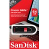 Sandisk Cruzer Glide 64GB USB 2.0 USB Type-A connector Black, Red USB flash drive