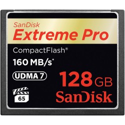Sandisk 128GB Extreme Pro CF 160MB/s 128GB CompactFlash memory card