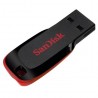 Sandisk Cruzer Blade 64GB 2.0 USB Type-A connector Black, Red USB flash drive