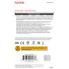 Sandisk Cruzer Glide 128GB 2.0 USB Type-A connector Black, Red USB flash drive