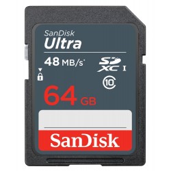 Sandisk ULTRA 64GB SDXC Class 10 memory card