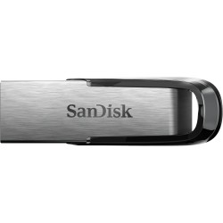 Sandisk ULTRA FLAIR 128GB USB 3.0 (3.1 Gen 1) USB Type-A connector Black, Silver USB flash drive