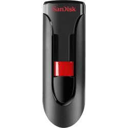 Sandisk Cruzer Glide 256GB USB 2.0 USB Type-A connector Black, Red USB flash drive