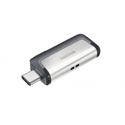Sandisk Ultra Dual Drive USB Type-C 128GB 3.0 (3.1 Gen 1) USB Type-A connector USB Type-C connector Black, Silver USB flash driv
