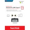 Sandisk Ultra Dual Drive USB Type-C 128GB 3.0 (3.1 Gen 1) USB Type-A connector USB Type-C connector Black, Silver USB flash driv