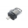 Sandisk Ultra Dual m3.0 32GB 3.0 (3.1 Gen 1) USB Type-A connector Black, Silver, Transparent USB flash drive