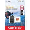 Sandisk Extreme 32GB MicroSDHC UHS-I Class 10 memory card