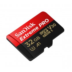 Sandisk Extreme Pro 32GB MicroSDHC UHS-I Class 10 memory card