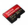 Sandisk Extreme Pro 32GB MicroSDHC UHS-I Class 10 memory card