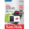 Sandisk Ultra 32GB MicroSDHC UHS-I Class 10 memory card