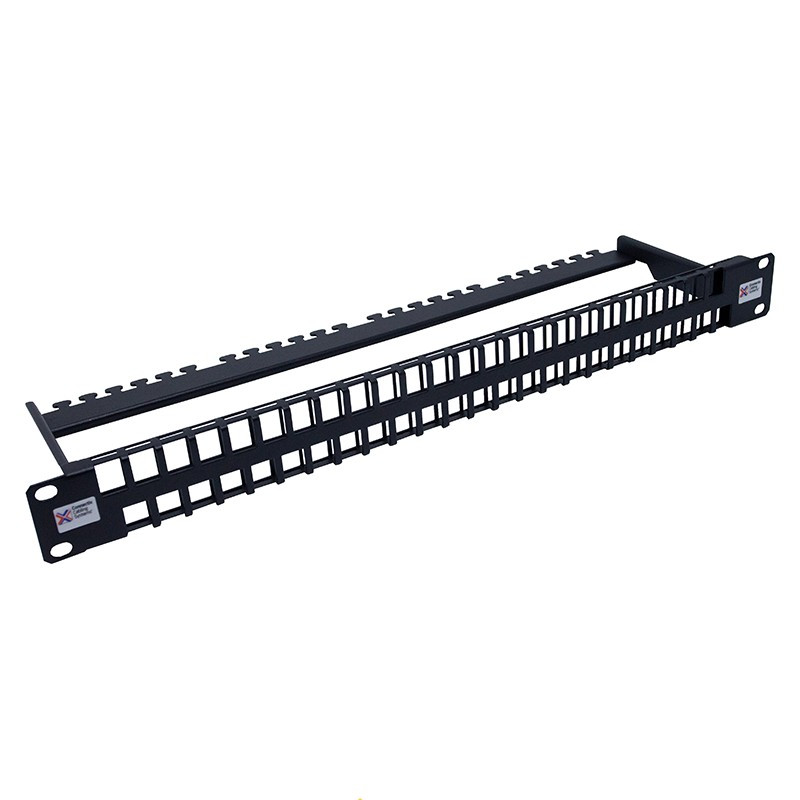 48 Way Unloaded UTP Keystone Patch Panel 48 Way Unloaded UTP Keystone Patch Panel