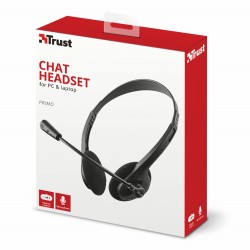 Trust 21665 headset Binaural In-ear Black