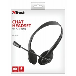 Trust 21665 headset Binaural In-ear Black
