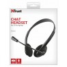 Trust 21665 headset Binaural In-ear Black