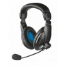 Trust 21661 headset Binaural Head-band Black