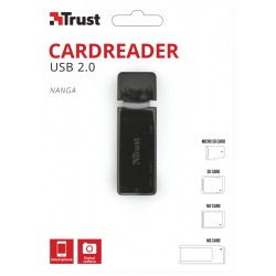 Trust NANGA card reader USB Black