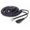 Jabra QD/RJ10 Black telephony cable