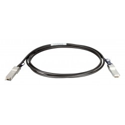 D-Link QSFP+, 1m 1m QSFP+ QSFP+ Black InfiniBand cable