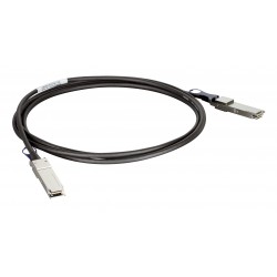 D-Link QSFP+, 1m 1m QSFP+ QSFP+ Black InfiniBand cable